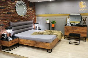 HigerHome.com - سرویس خواب مدرن چوبی سام