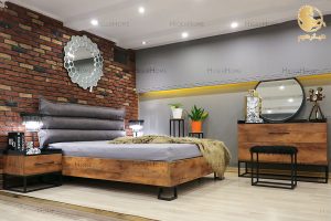HigerHome.com - سرویس خواب مدرن چوبی سام