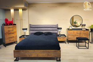 HigerHome.com - سرویس خواب مدرن چوبی سام