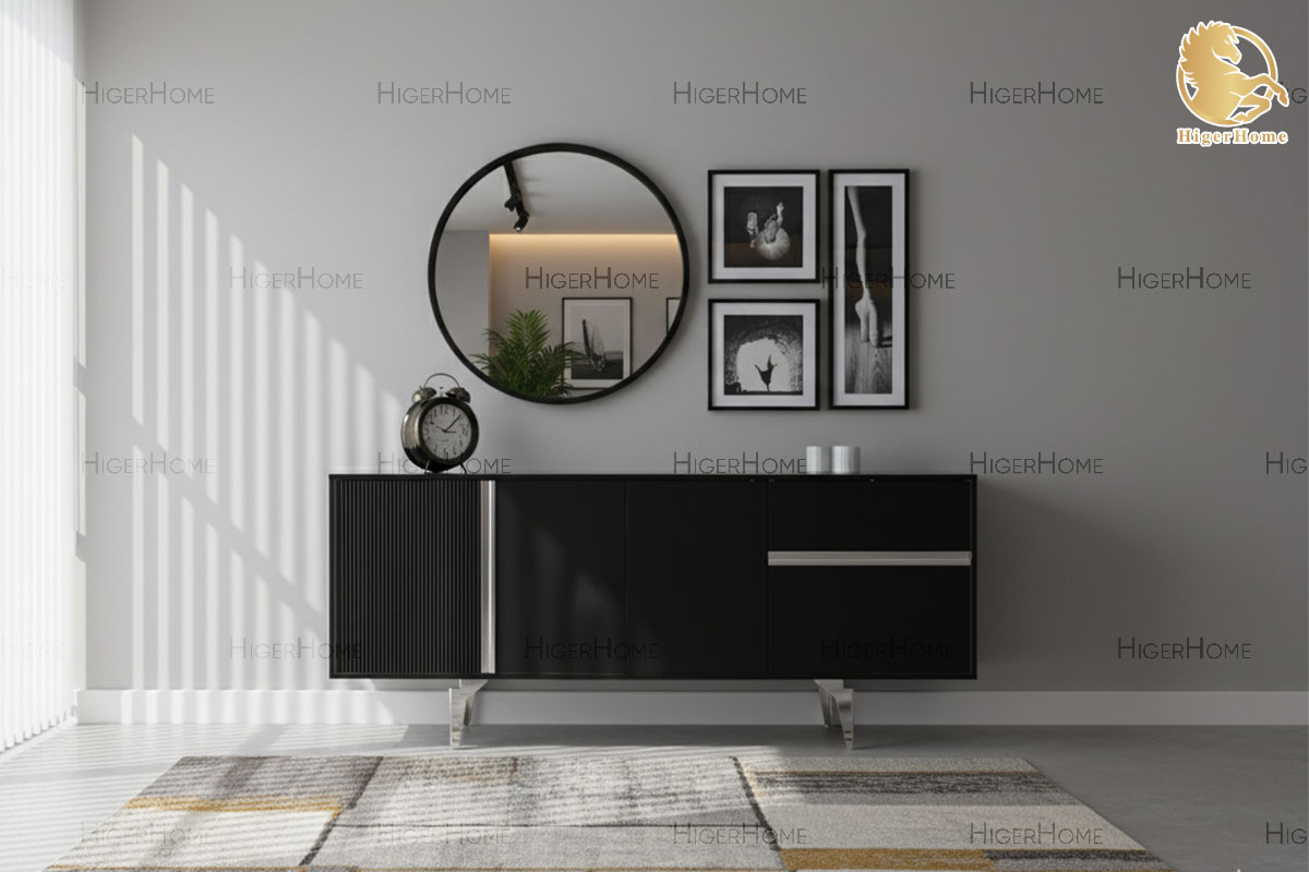 HigerHome.com خرید آینه کنسول مدرن برتا جدید آینه کنسول برتا - Image 1