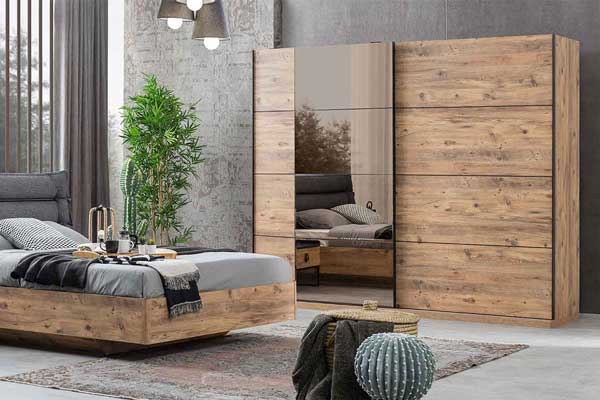 HigerHome.com - خرید کمد ریلی چوبی