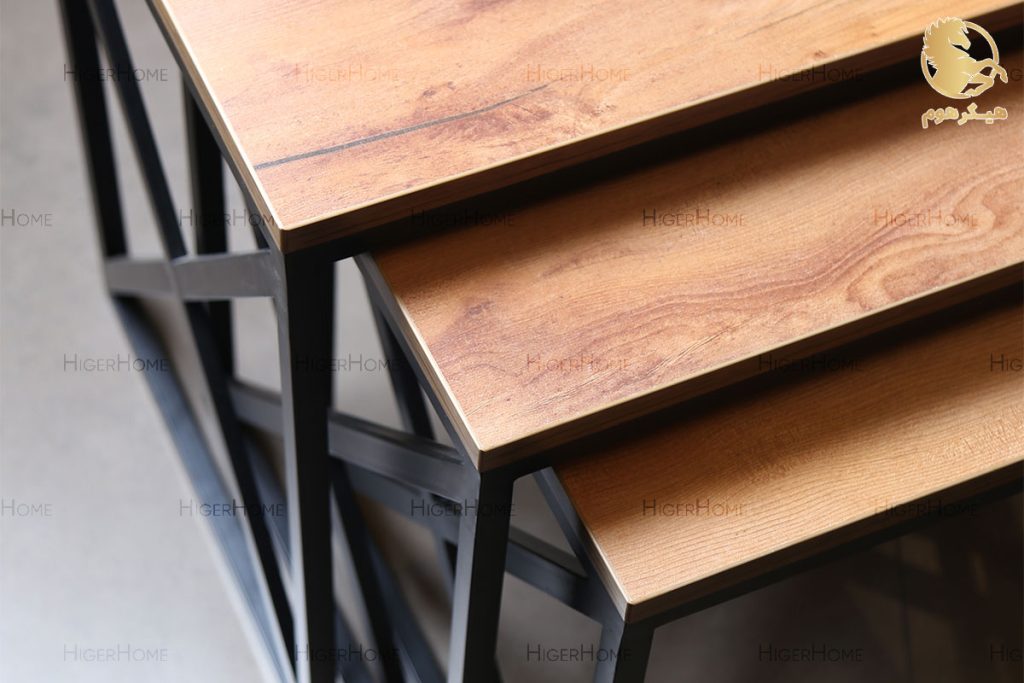 HigerHome.com - میز عسلی چوبی مدرن AL130