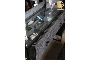 HigerHome.com - میز آرایش تقسیم بندی شده سرویس خواب دو نفره جدید زبرا با تخت جدید