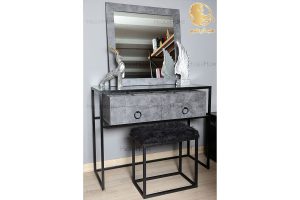 HigerHome.com - میز آرایش سرویس خواب دو نفره جدید زبرا با تخت جدید