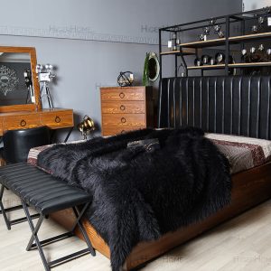 HigerHome.com - سرویس خواب چوبی دو نفره مدرن پینو