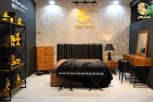 HigerHome.com - سرویس خواب چوبی دو نفره مدرن پینو