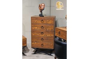 HigerHome.com - سرویس خواب چوبی دو نفره مدرن پینو