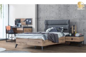 HigerHome.com - سرویس تخت خواب دو نفره مدرن مدل لافت ست نوجوان