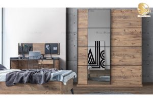 HigerHome.com - سرویس تخت خواب دو نفره مدرن مدل لافت ست نوجوان