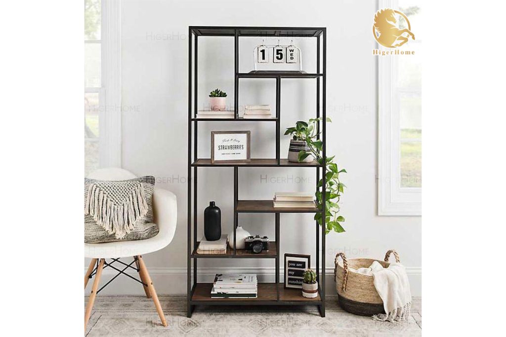 HigerHome.com - ویترین چوب و فلز VCF 190