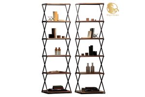 HigerHome.com - ویترین چوب و فلز VCF 220