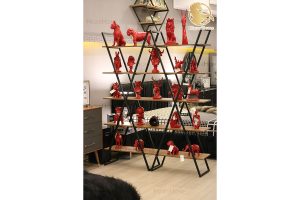 HigerHome.com - ویترین چوب و فلز VCF 330