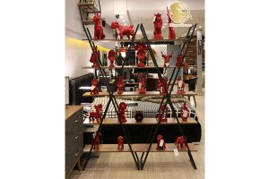 HigerHome.com - ویترین چوب و فلز VCF 330