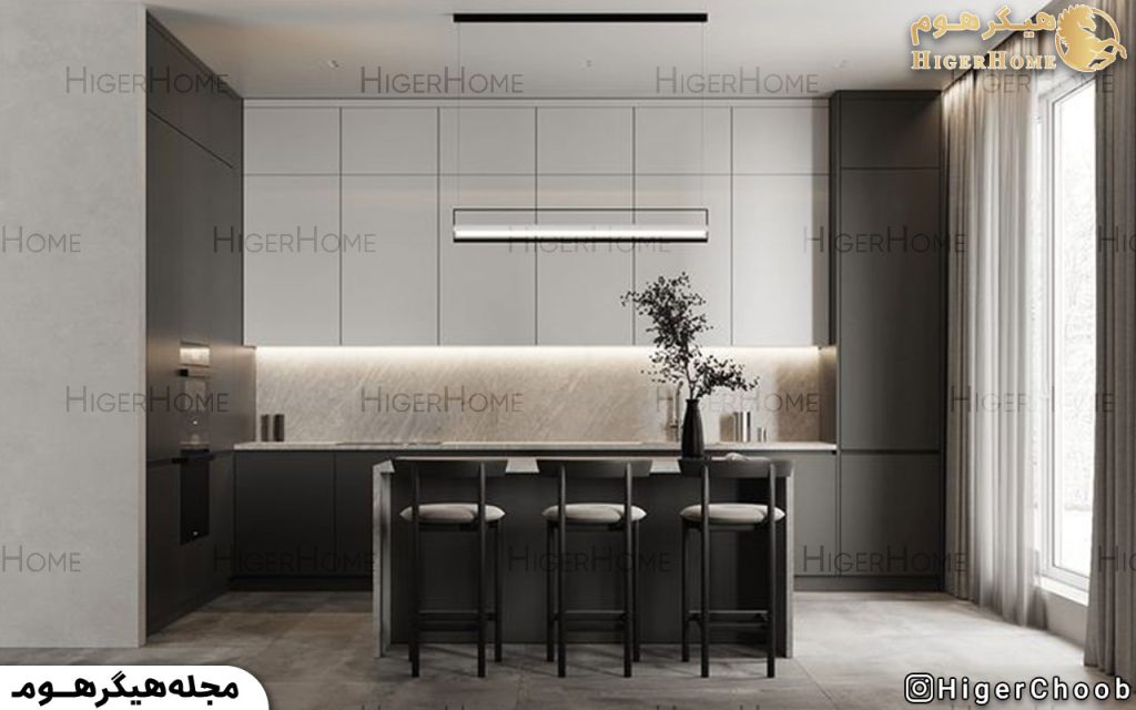 HigerHome.com - پرده آشپزخانه