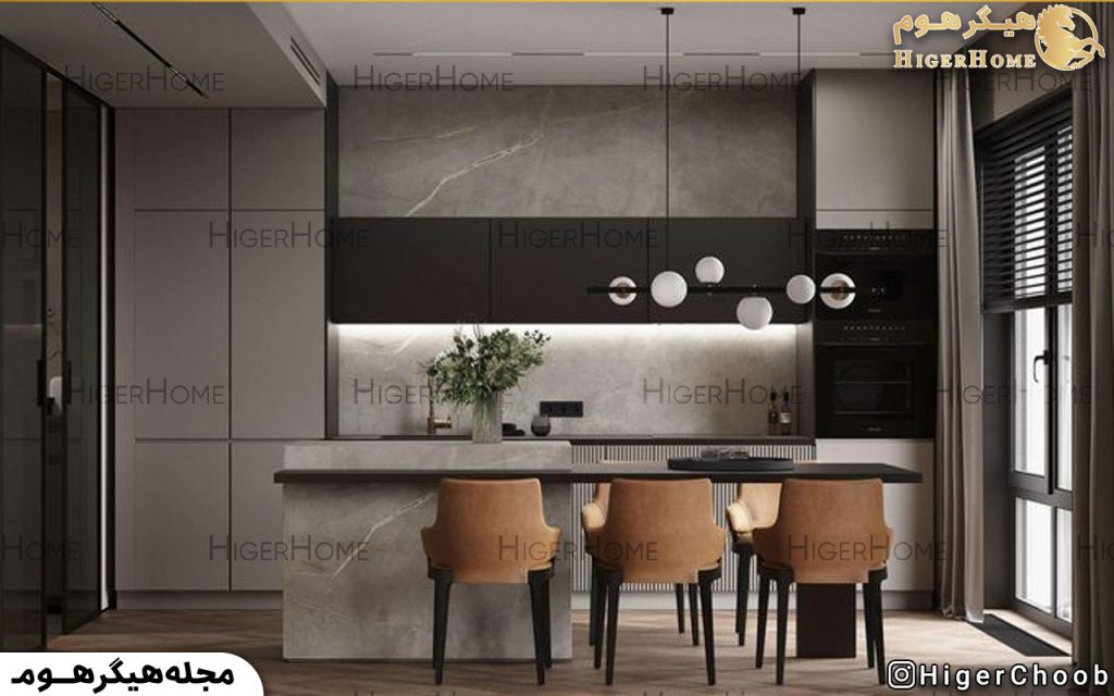 HigerHome.com - پرده آشپزخانه