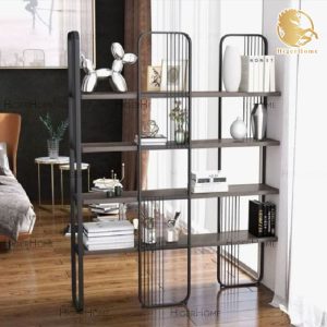 HigerHome.com ویترین مدرن چوب و فلز VCF 420