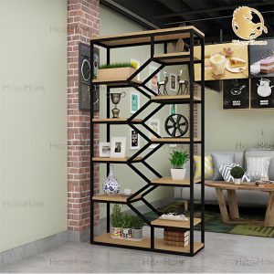 HigerHome.com -ویترین چوب و فلز مدرن کد VCF 175