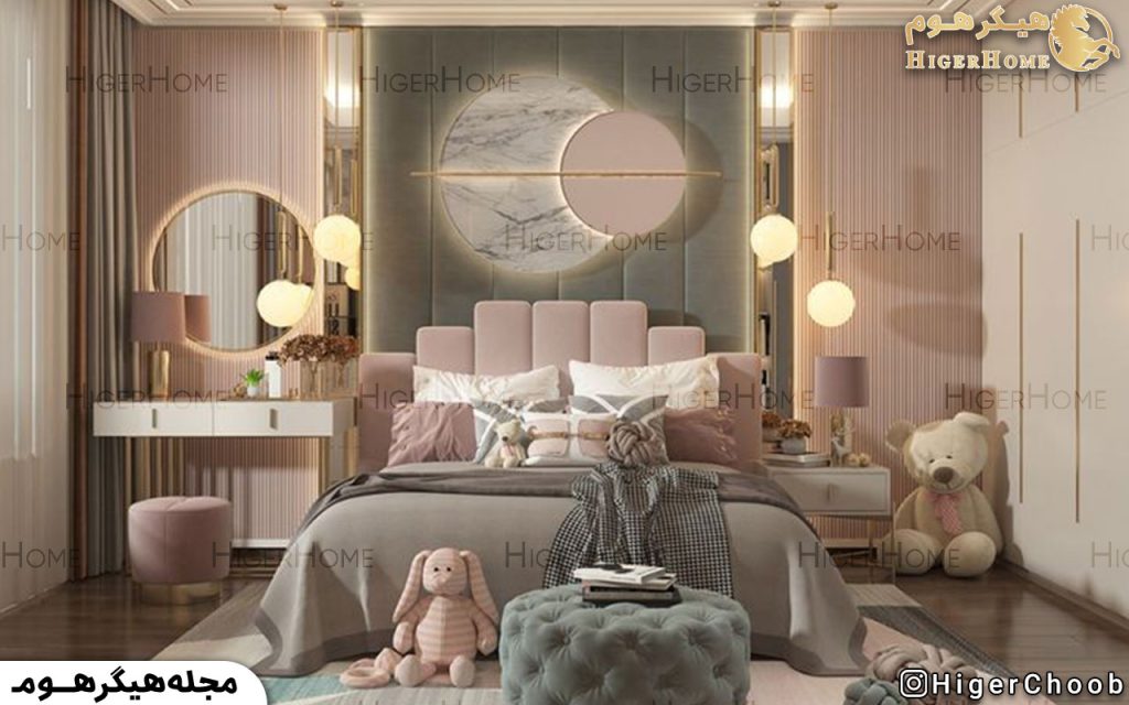 HigerHome.com - تخت خواب دخترانه