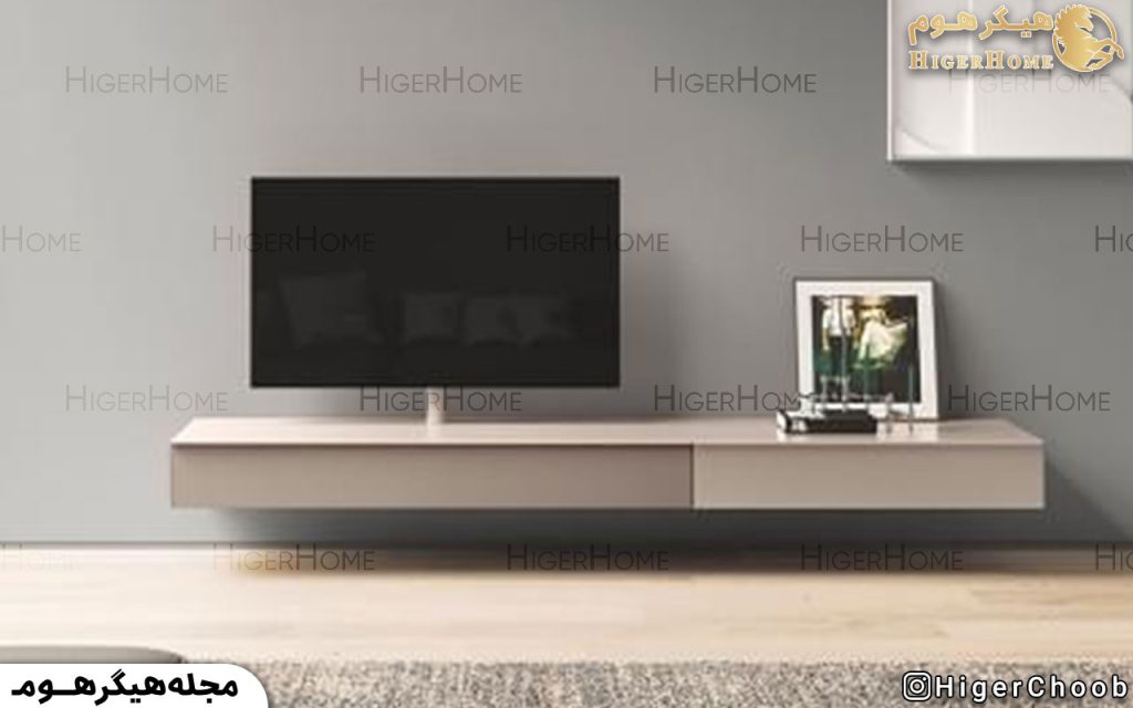 HigerHome.com - بهترین رنگ برای میز تلویزیون