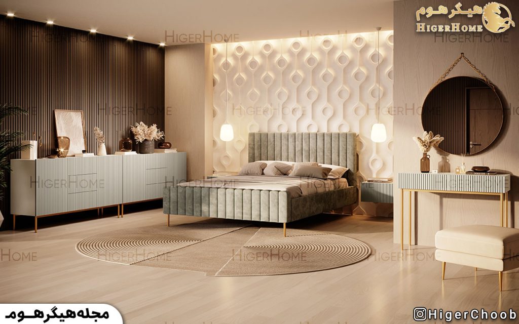 HigerHome.com - کنسول چوبی برای اتاق خواب