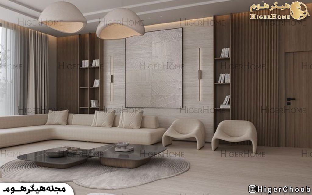 HigerHome.com - جلومبلی مناسب با مبل ال