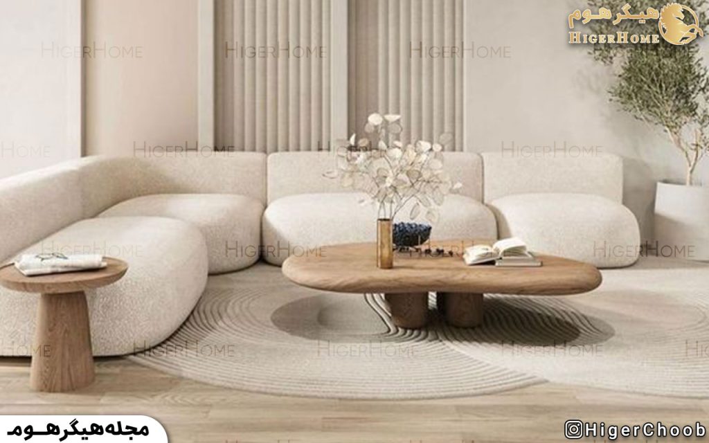HigerHome.com - جلومبلی مناسب با مبل ال