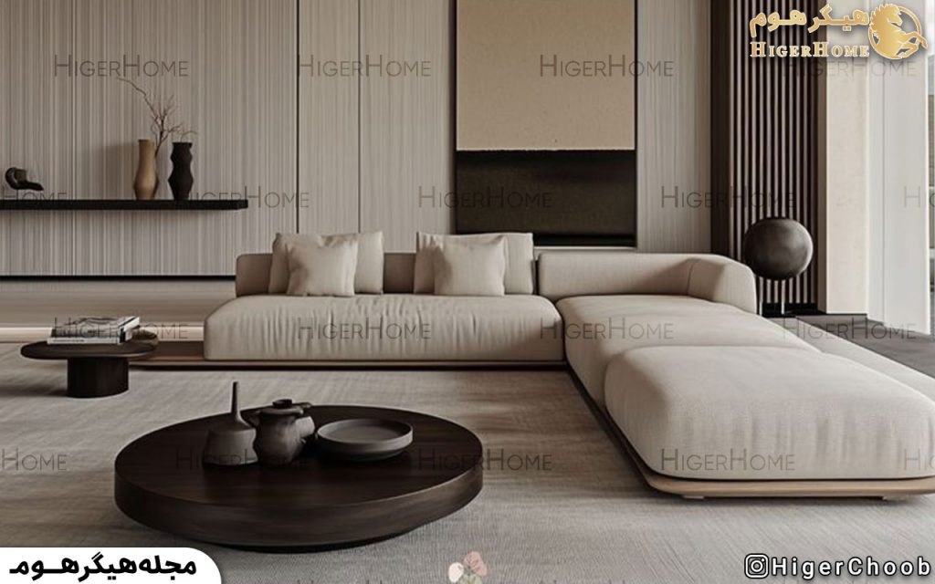 HigerHome.com - جلومبلی مناسب با مبل ال