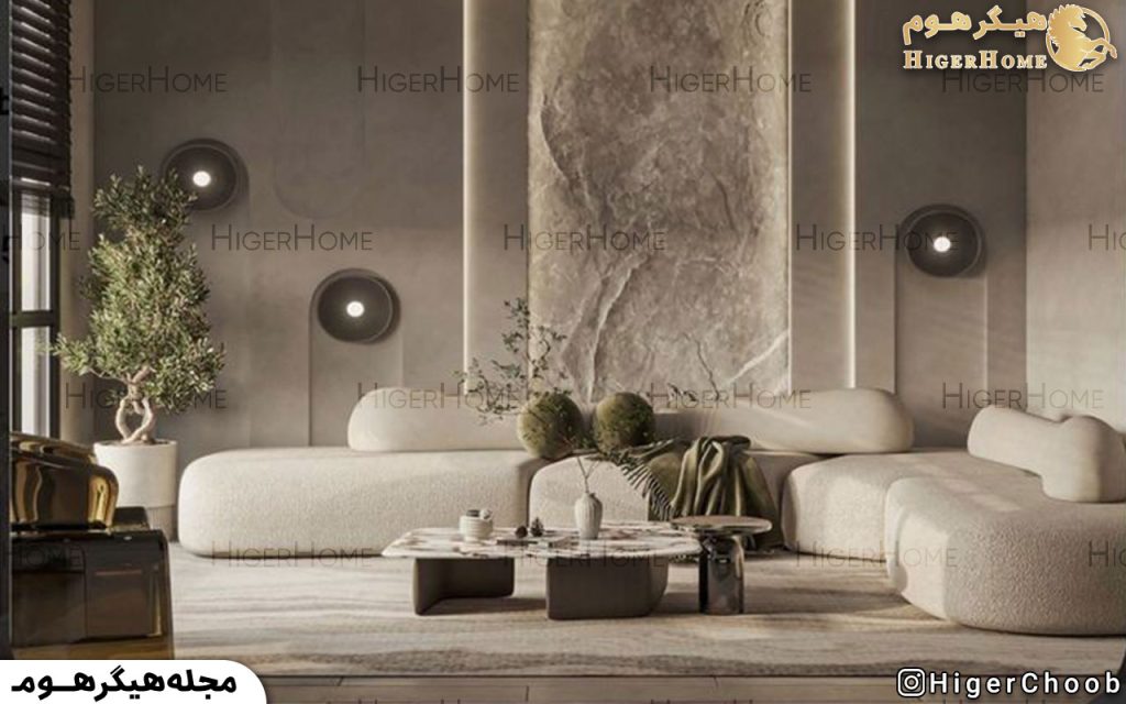 HigerHome.com - جلومبلی مناسب با مبل ال
