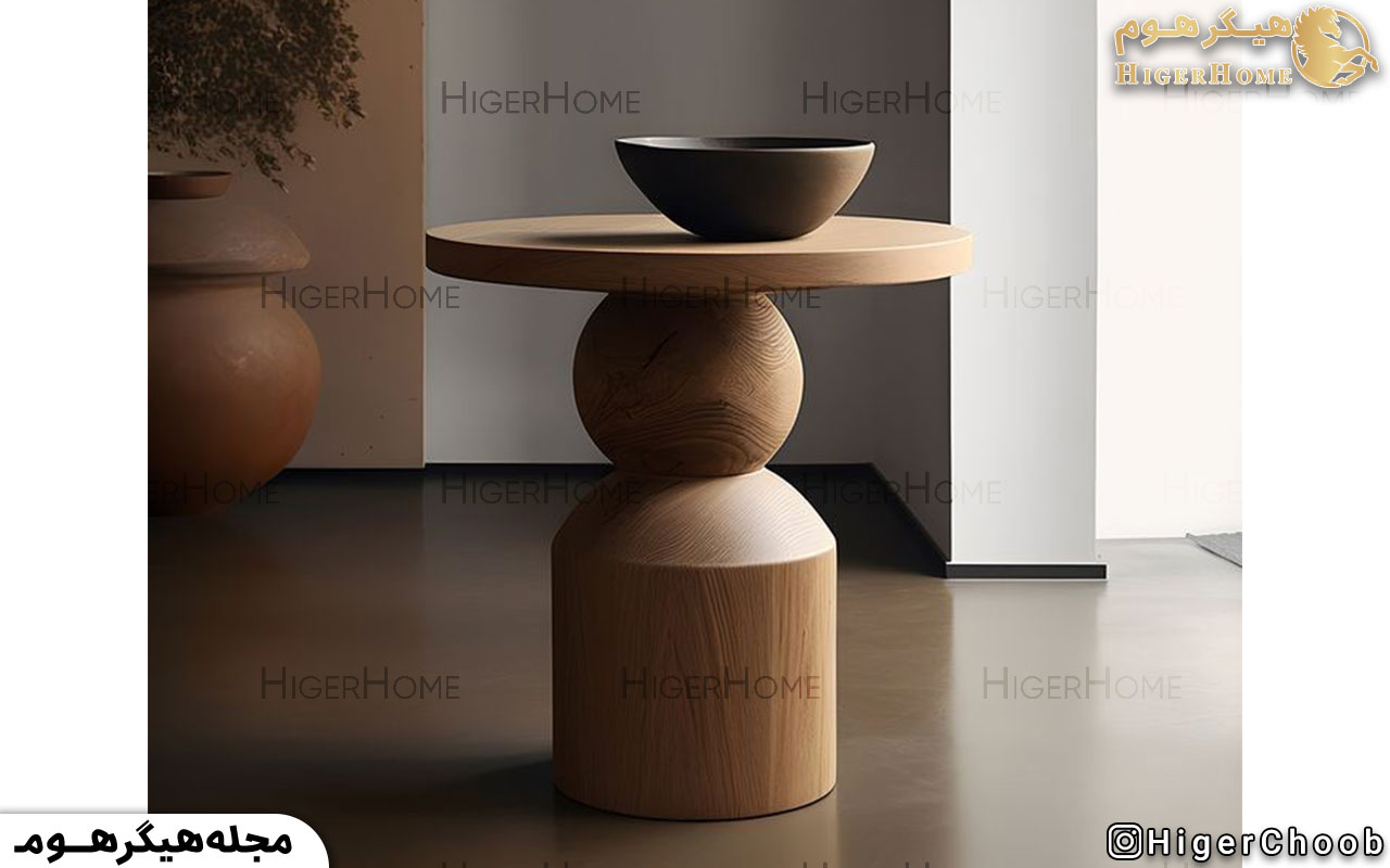 HigerHome.com - میز عسلی برای مبل راحتی