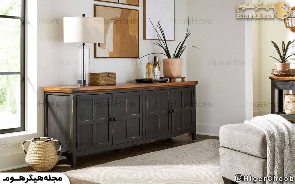 HigerHome.com - کنسول چوبی