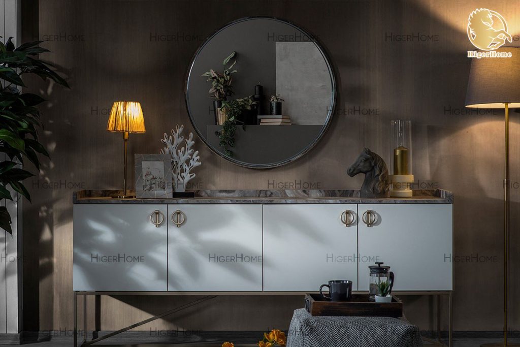 HigerHome.com آینه کنسول مدرن لافت