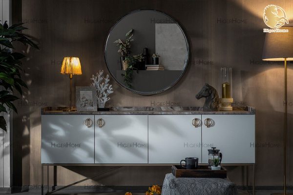 HigerHome.com آینه کنسول مدرن لافت