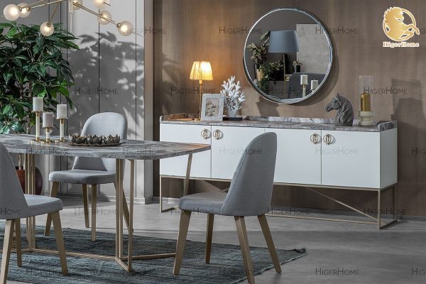 HigerHome.com آینه کنسول مدرن لافت