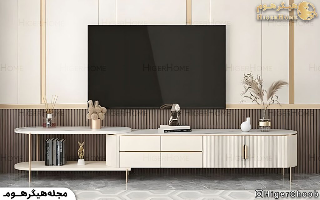 HigerHome.com - میز تلویزیون چوبی جدید