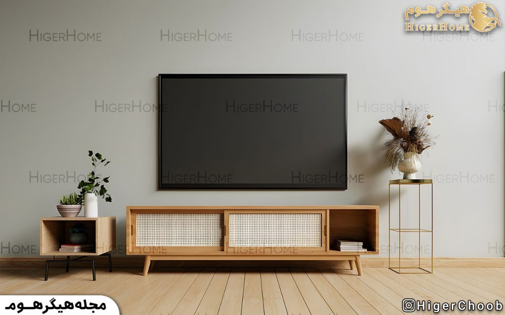 HigerHome.com - میز تلویزیون چوبی جدید