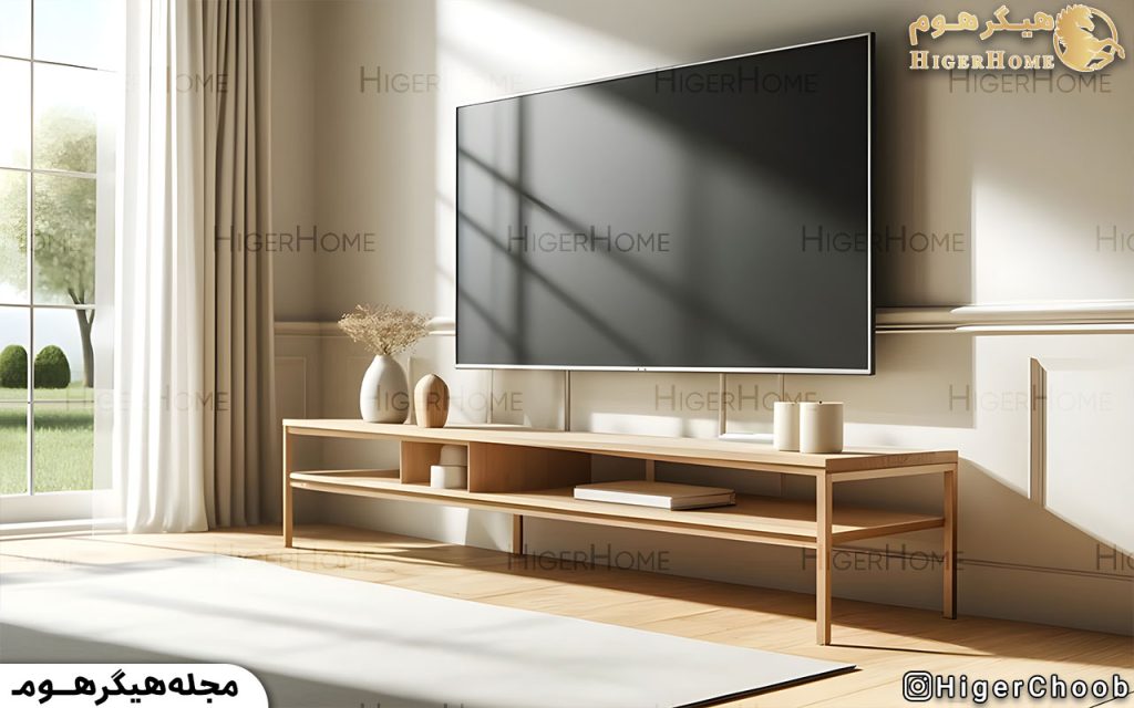 HigerHome.com - میز تلویزیون چوبی جدید