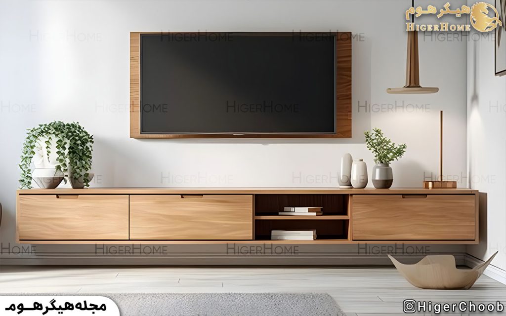 HigerHome.com - میز تلویزیون چوبی جدید
