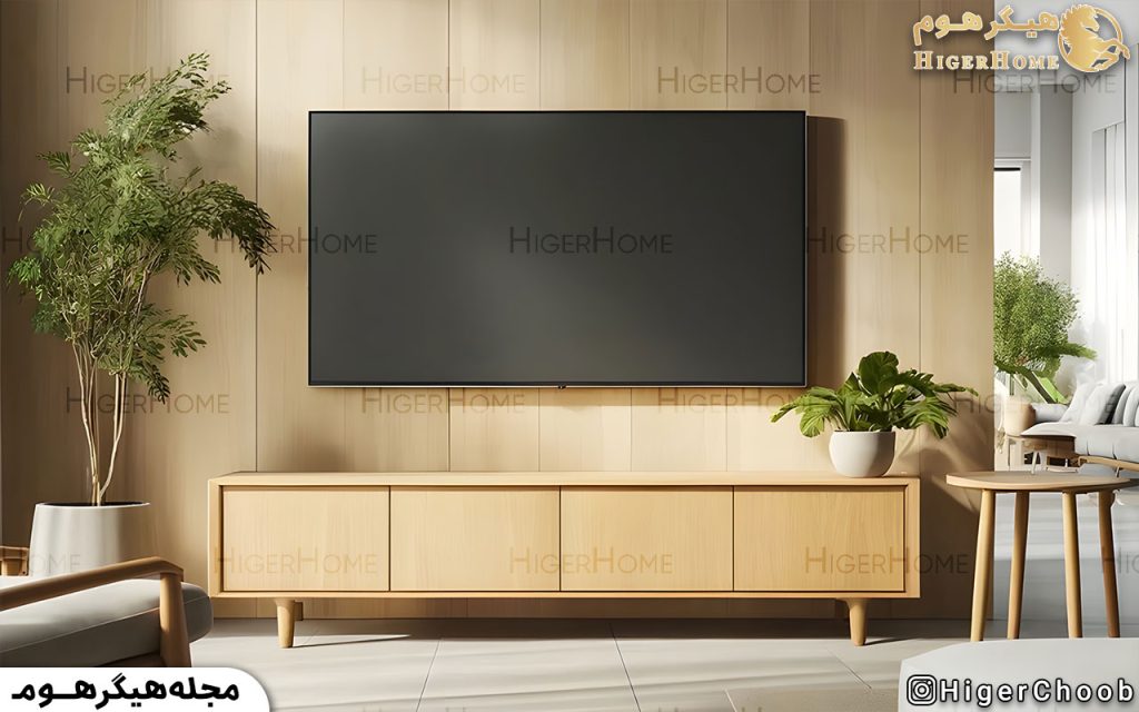 HigerHome.com - میز تلویزیون چوبی جدید