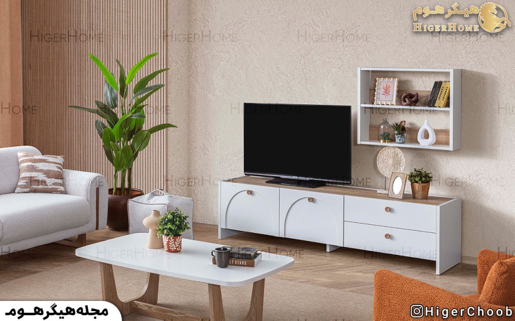 HigerHome.com - میز تلویزیون چوبی جدید